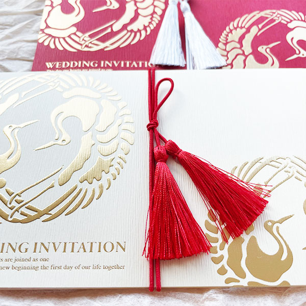 双縁 そうえん 招待状 10部セット 印刷なし 手作り キット - 画像 (5)